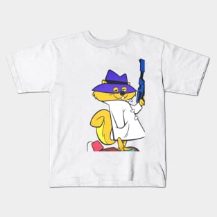 Secret Squirrel And Moroccan Mole cartoon retro Kids T-Shirt